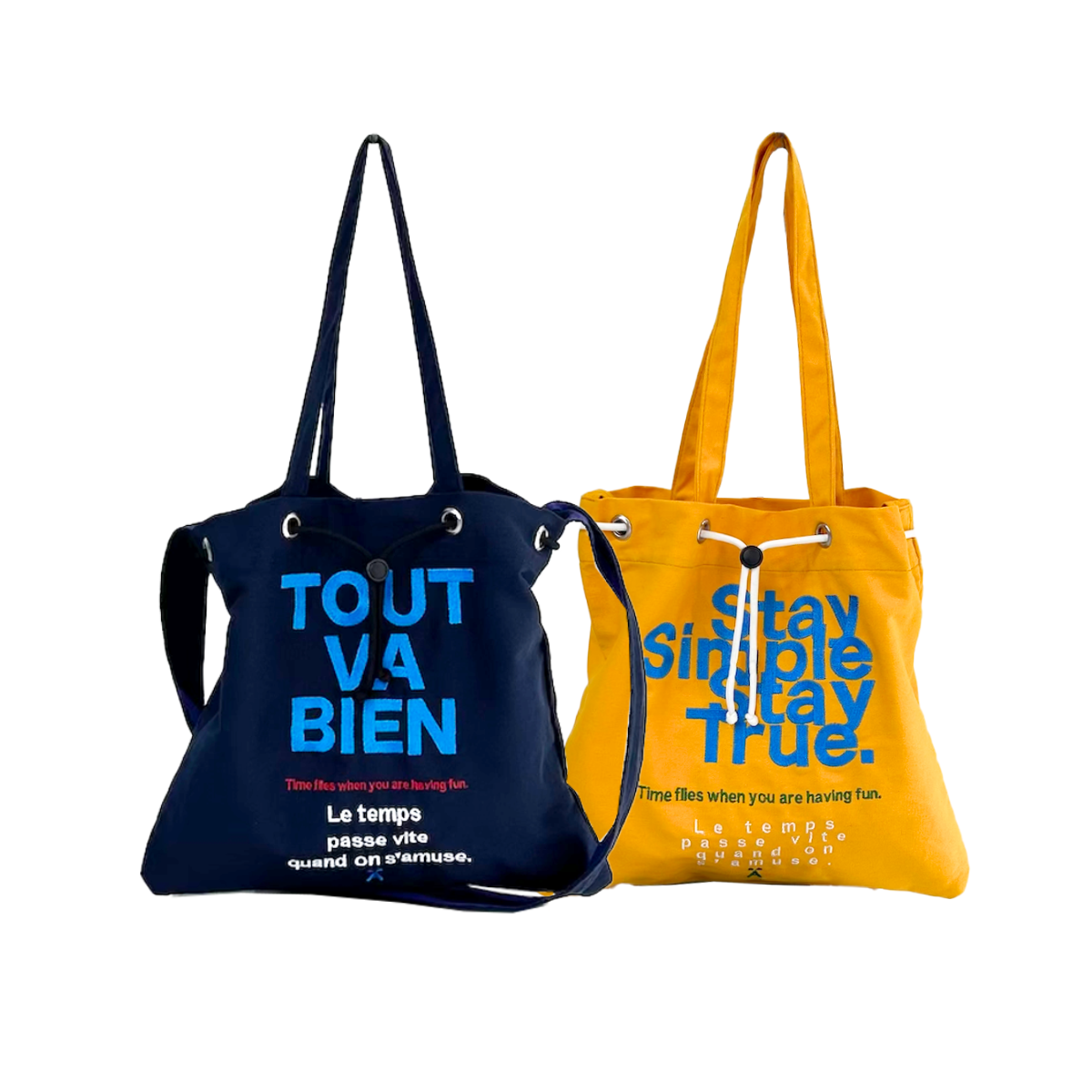 AMPER キャンバス刺繍 2way トートバッグ – neuf AMPER キャンバス刺繍 2way トートバッグ – neuf