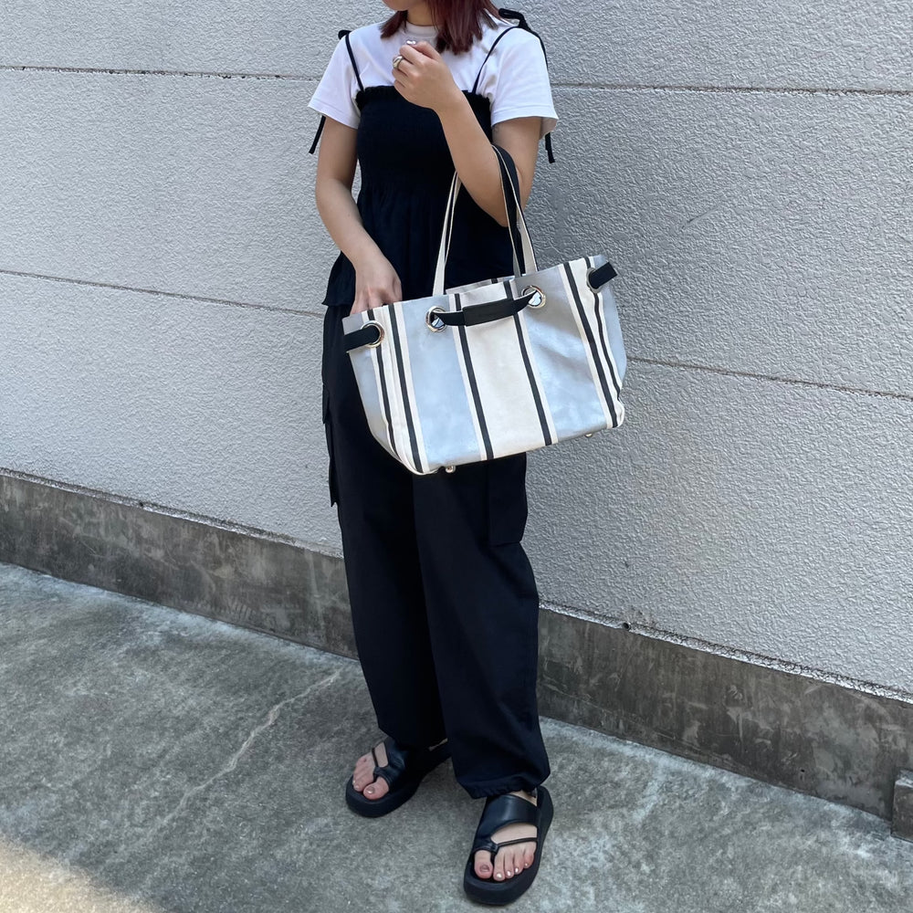 amper キャンバス　プリント　トートバッグ M
